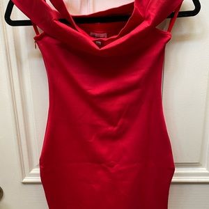 Party dress Red Mini bodycon Dress. Just in time for the holiday parties.